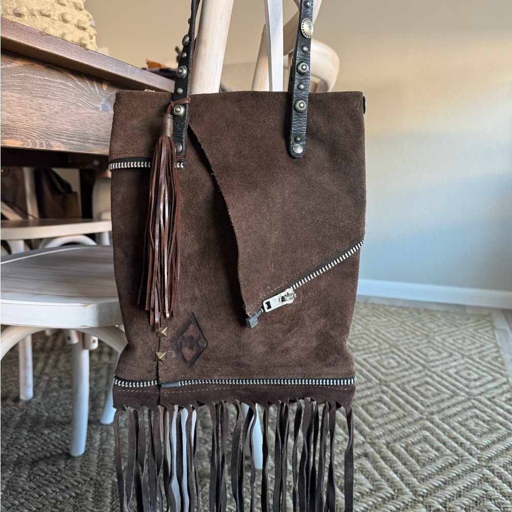 KemoSabe Grit leather purse